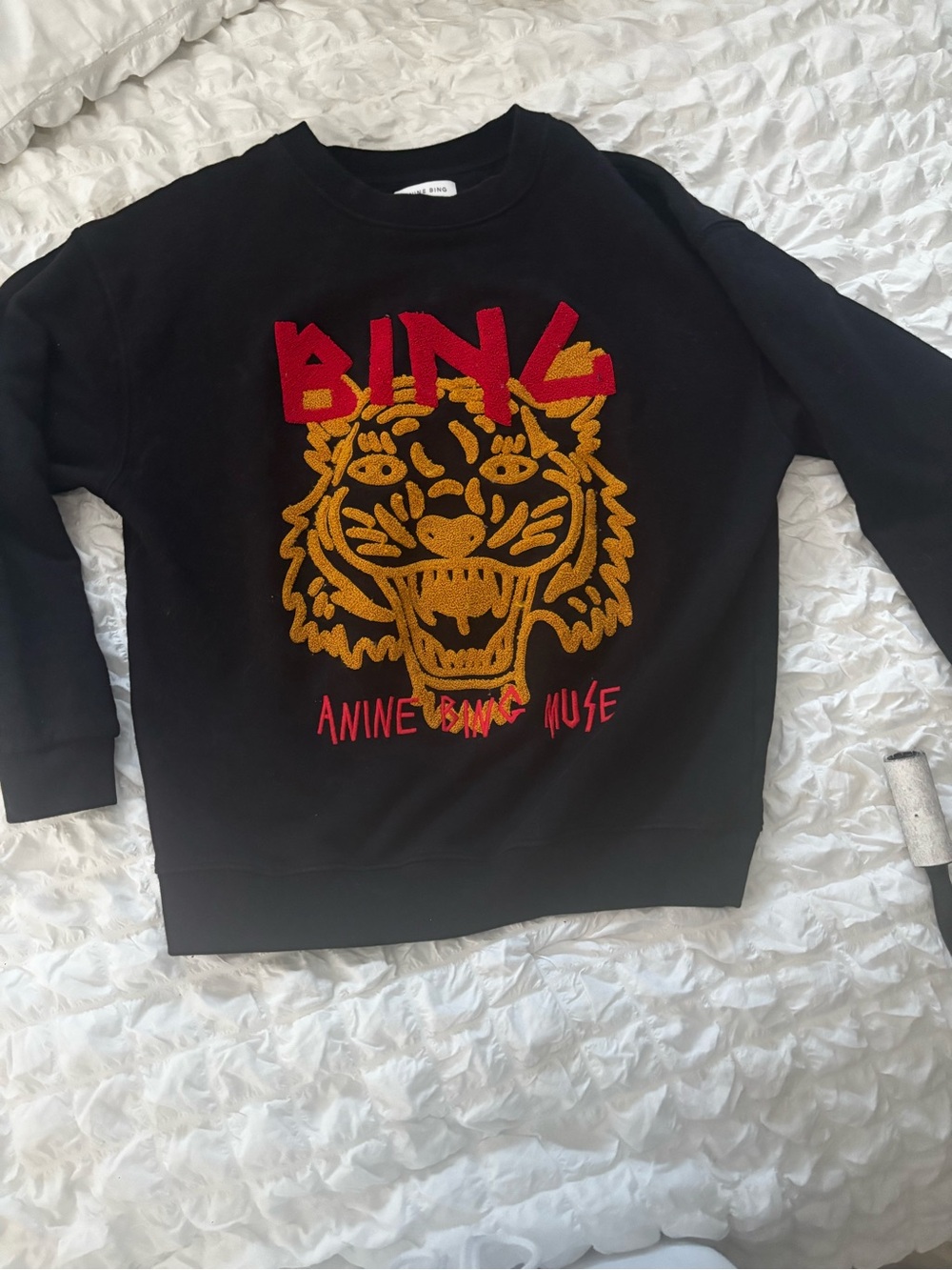 Anine Bing Black Size Small Sweatshirt